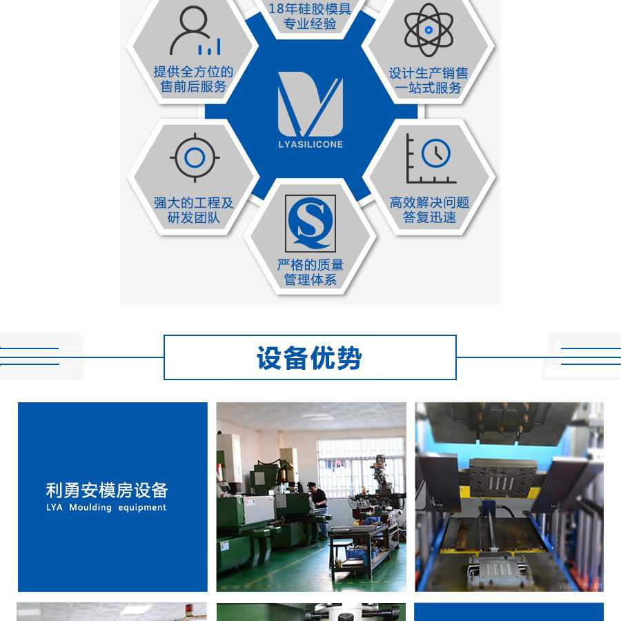 選擇利勇安的六大理由/設(shè)備優(yōu)勢